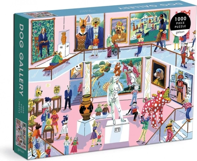 Puzzel Honden Galerie 1000 stukjes