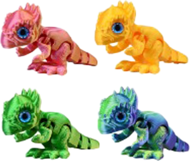 Magische 3D-dinosaurus 9 cm