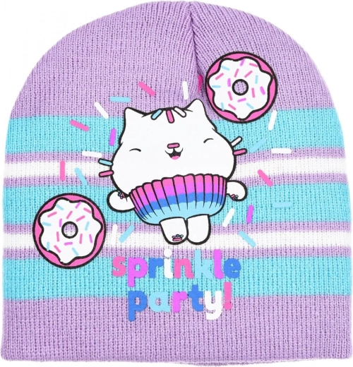 Paarse muts Gabby's poppenhuis