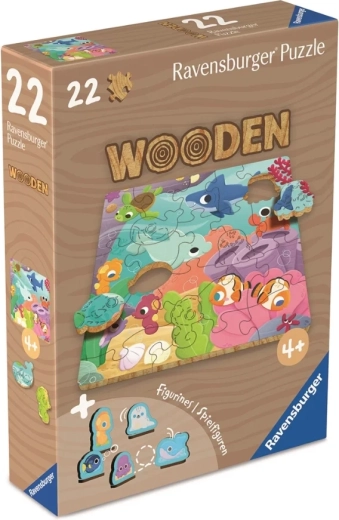 houten puzzel onderwaterwereld 22 stukjes RAVENSBURGER