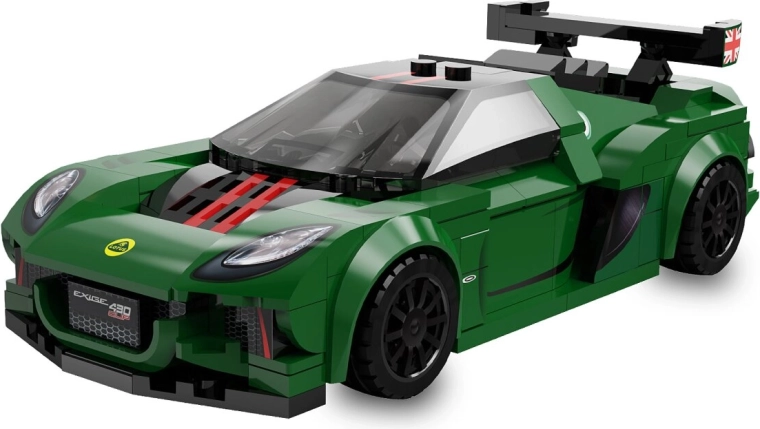 CaDA Lotus Exige Cup 430 bouwset op schaal 1:24 groen