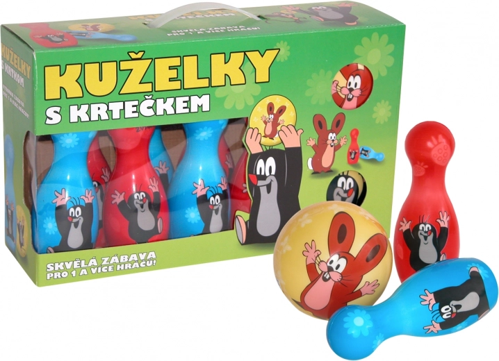 Kinderkegels met KRTEČEK