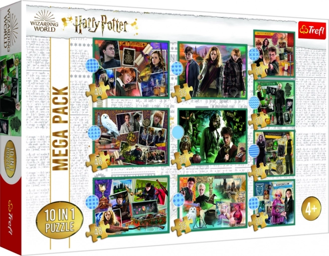 Puzzel 10-in-1 HARRY POTTER – tovenaarswereld