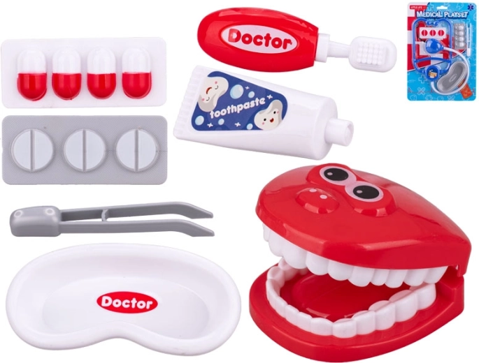 Doktersspeelset voor kinderen 5–8 stuks