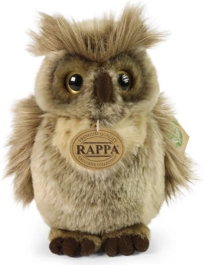 Rappa pluchen Virginia-oehoe 18 cm eco-friendly