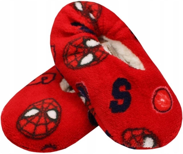 Kinderpantoffels van fleece met Spider-Man