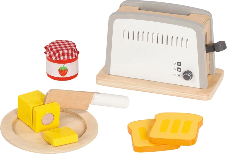 Houten broodrooster voor kinderkeukentje - 1 stuk