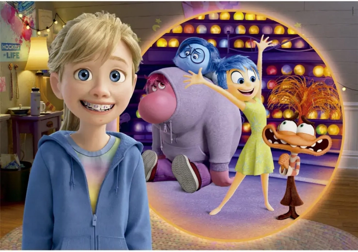 Clementoni Puzzel In het hoofd: Riley Maxi 104 stukjes