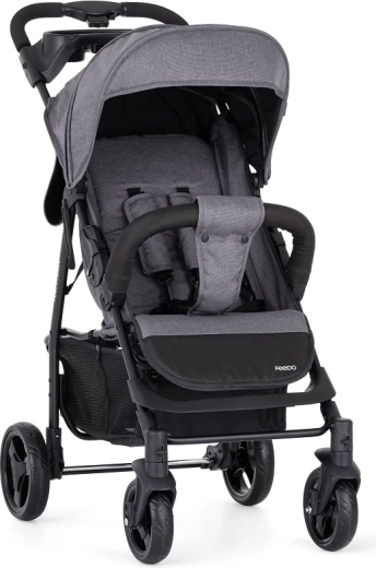 Feedo sportieve kinderwagen ultimate grey