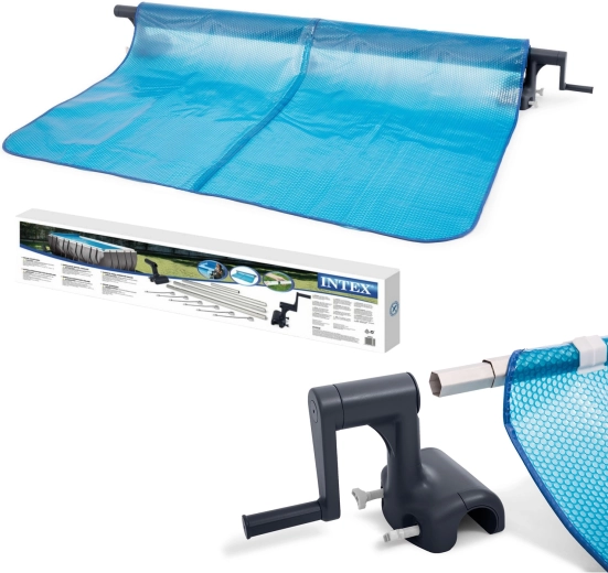 Haspel voor zonnezeil voor framezwembaden 274–488 cm Intex