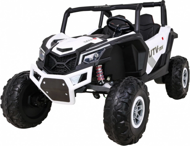 elektrische kinderbuggy UTV-MX 24V 4x4 wit met afstandsbediening en EVA-wielen