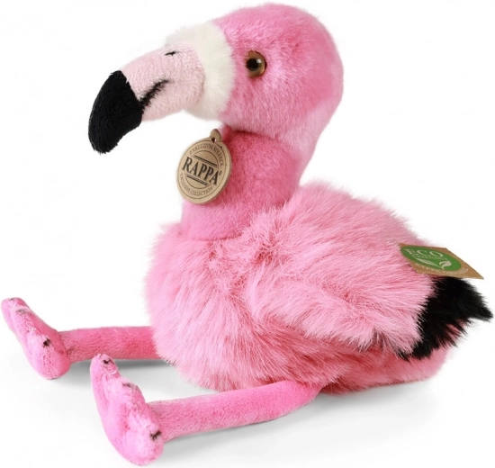 Pluchen flamingo 20 cm RAPPA eco friendly