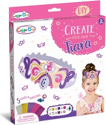 maak zelf een prinsessenkroon – creatieve set