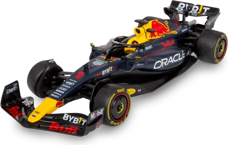 Formule 1-model Oracle Red Bull Racing RB19 op schaal 1:32, donkerblauw