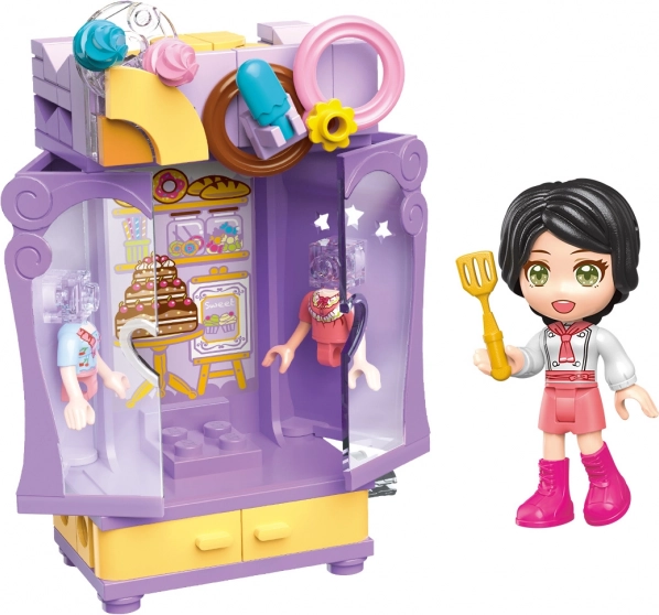 Qman UNA Series kledingkast van de bakker bouwset