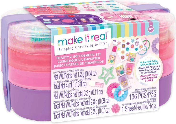 Make It Real Beauty 2-Go! kindercosmeticaset voor onderweg
