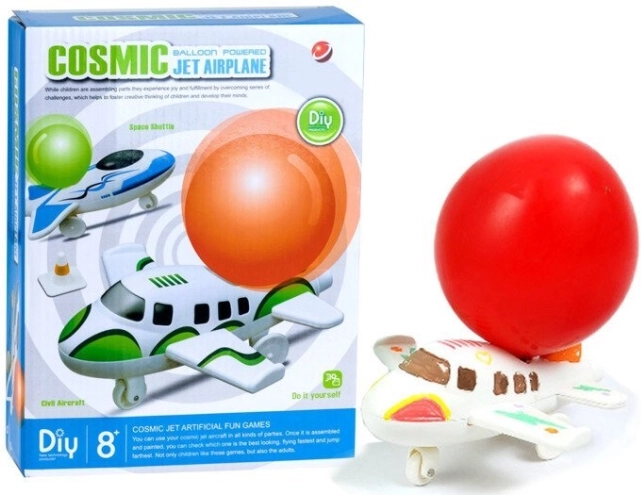 Kosmisch vliegtuig – bouwpakket voor kinderen