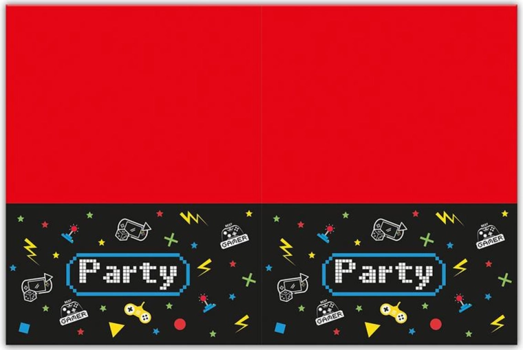 Kinder plastic tafelkleed Gamer 120 × 180 cm