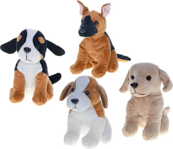 Pluchen hondje 18–20 cm – schattige knuffel voor de allerkleinsten