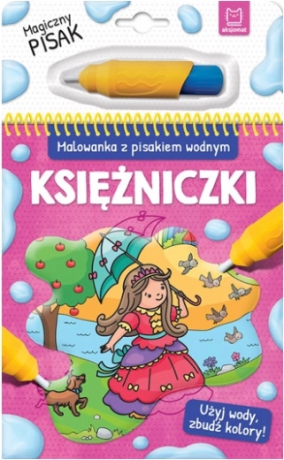 Kleurboek met waterstift Prinsessen