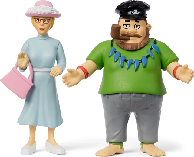 Set figuurtjes Ephraïm en juffrouw Prysselius – Pippi Langkous