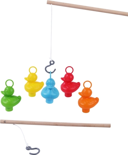 2Kids Toys vissen met kleurrijke eendjes