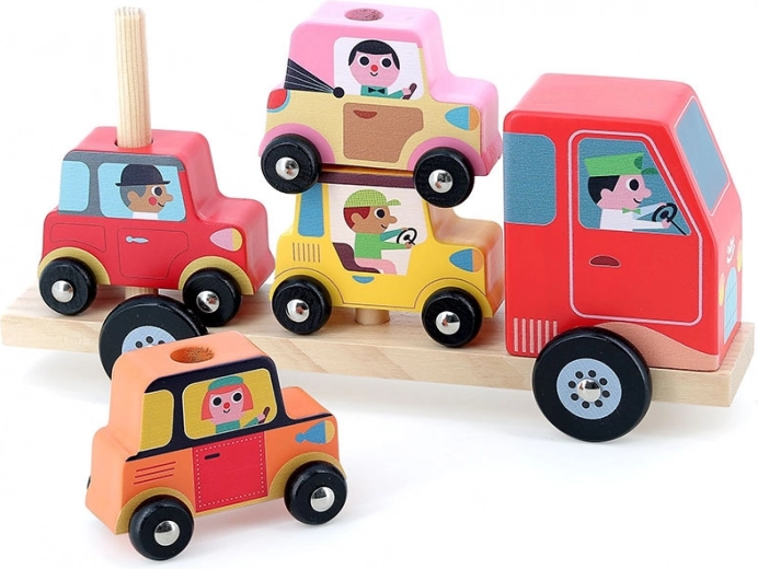 Vilac Stapelspel - City Autootjes van Ingela P. Arrhenius