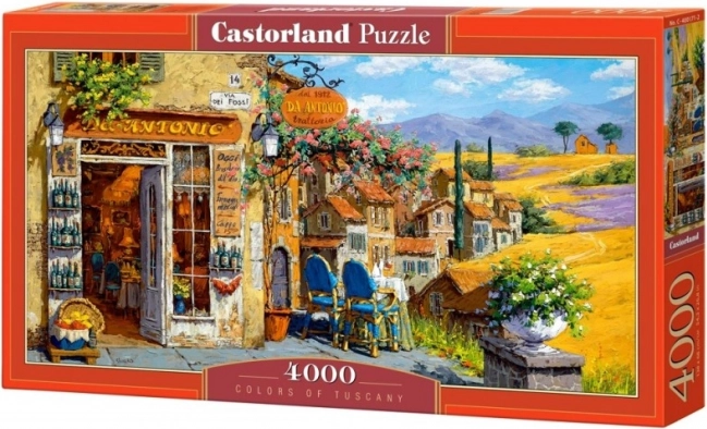 Puzzel 4000 stukjes – Kleuren van Toscane