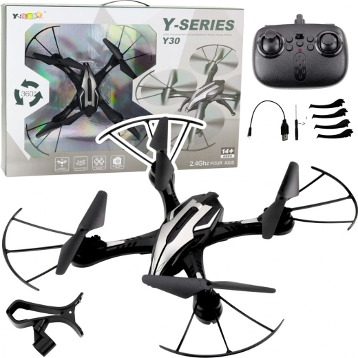 Drone Y30 met LED-verlichting en 360° rotatie