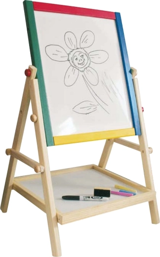 2Kids Toys dubbelzijdig magnetisch schoolbord, middelgroot