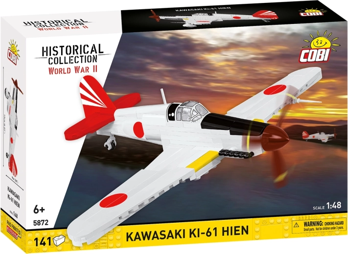 Cobi Kawasaki Ki-61 Hien vliegtuigbouwset 1:48 (141 onderdelen)