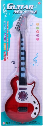 MaDe elektrische rockgitaar voor kinderen met licht en geluid 54 cm - 1 stuk
