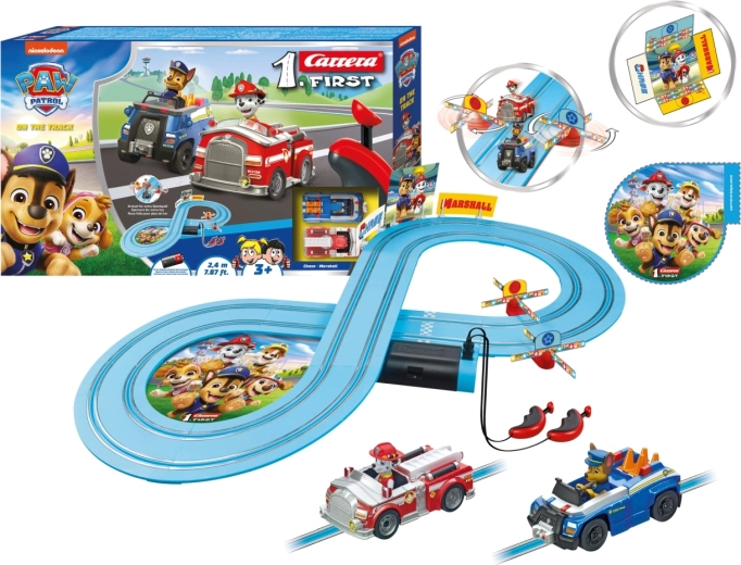 Carrera FIRST Paw Patrol racebaan On the Track 2,4 m