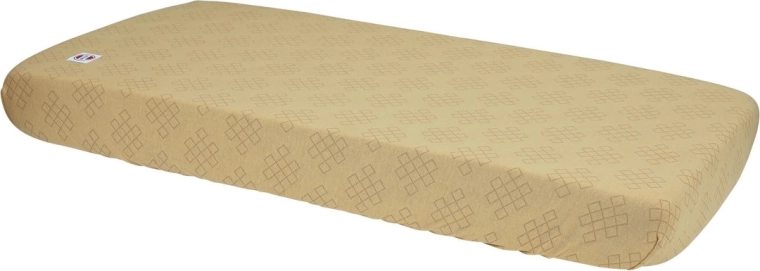 Lodger slumber empire hoeslaken voor wieg 40 × 80 cm caramel