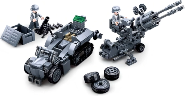 Sluban Army bouwset Duitse luchtafweertechniek