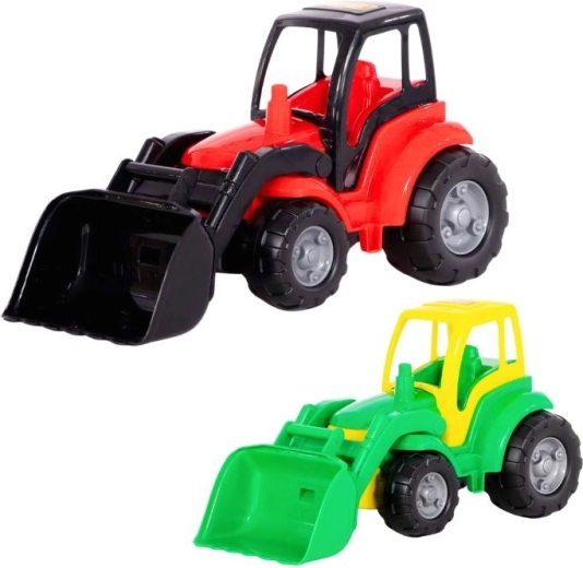 Mega tractor met voorlader voor kinderen