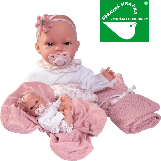 Realistische babypop Antonio Juan met bewegingsfunctie