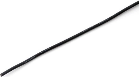 Siliconen draad MSP 1,0 mm² (17 AWG) zwart 1 m
