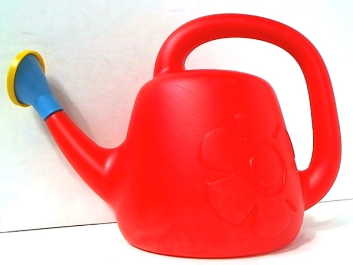 Kinder gieter Max blauw met rode broeskop