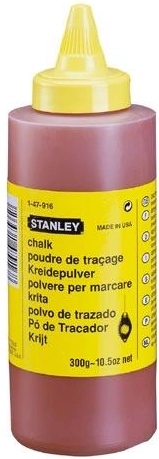 Markeerpoeder 115 g rood STANLEY
