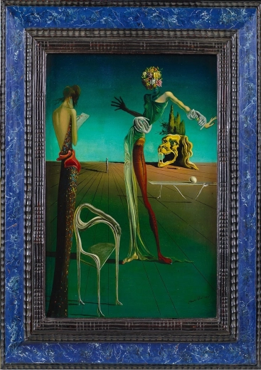 Puzzel Vrouw met rozenhoofd - 1000 stukjes