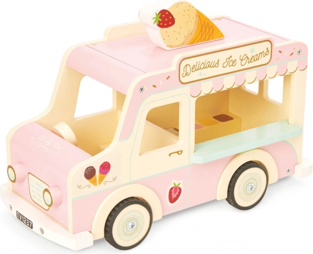Le Toy Van houten ijscowagen