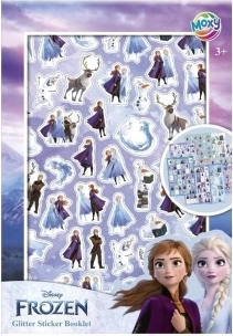 Glitterstickers Frozen A5 – 8 vellen