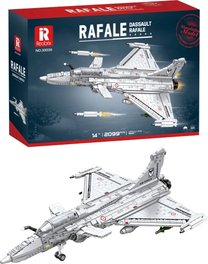 Bouwset gevechtsvliegtuig Dassault Rafale – 2099 onderdelen