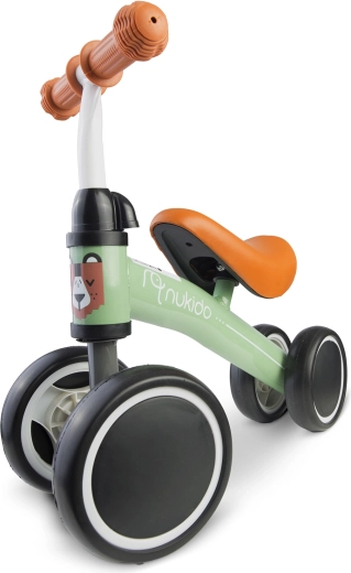 Loopfiets voor de allerkleinsten met 4 wielen RICOKIDS
