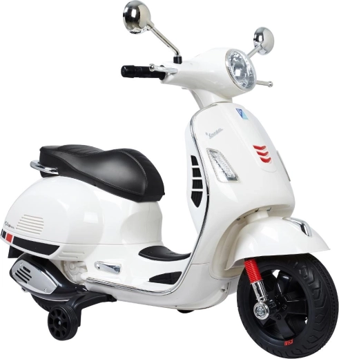 Elektrische Vespa GTS-motor Buddy Toys, wit
