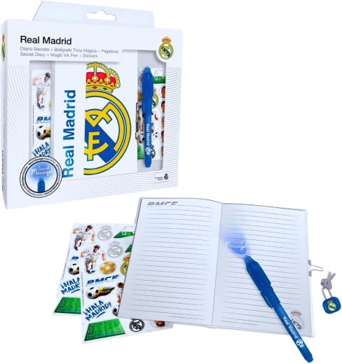 Notitieboekje met magische pen van Real Madrid