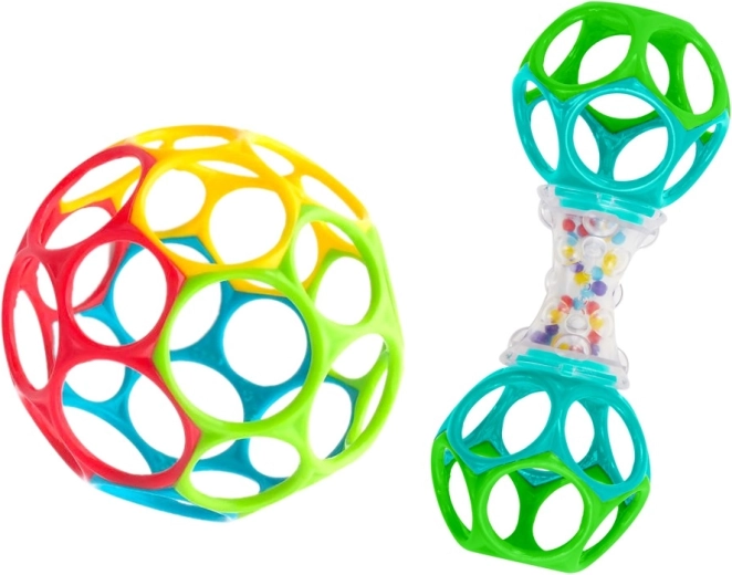 Cadeauset speelgoed OBALL Grasp the Day 0m+