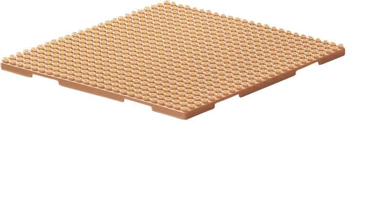 Masterkidz bouwpaneel voor kleine bouwsteentjes