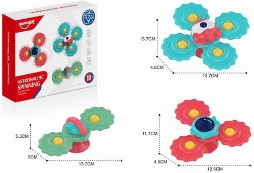 Set babyrammelaars met Astro-spinners, 3 stuks